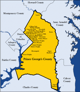 PG County Map