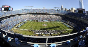 Bank of America Stadium Built Without a PLA. Photo by AP.