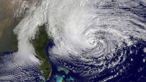 Hurricane Sandy Sat Image
