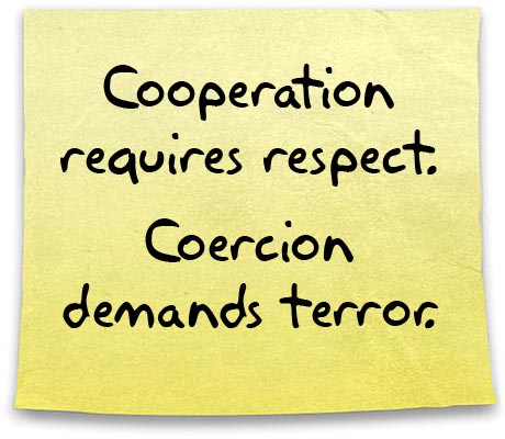 cooperation-coercion